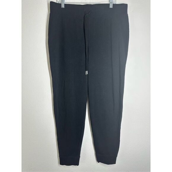 H&M Pants - H&M Women’s Cotton Blend Knit Joggers Black Size XL